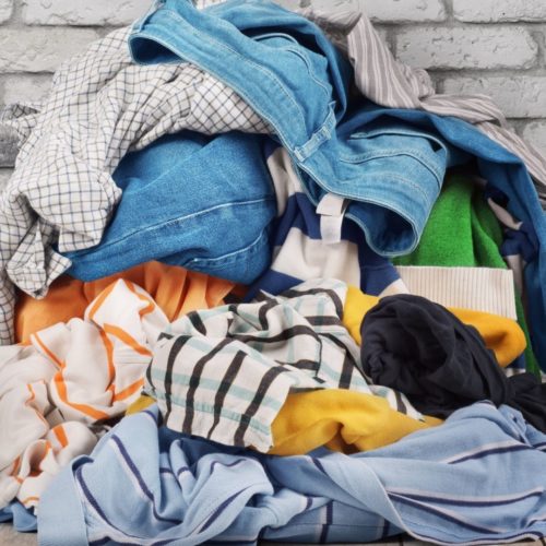 pile of clothes