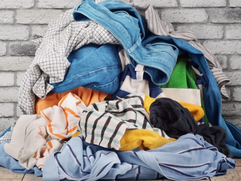 pile of clothes